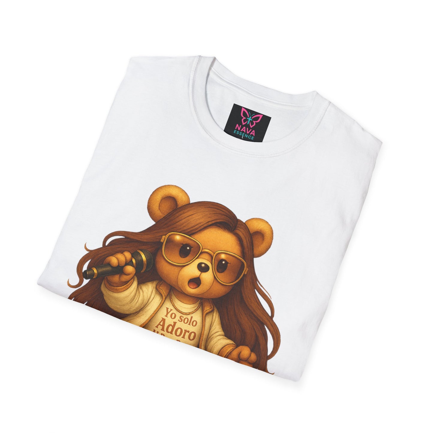 Trendy Graphic Tee, Cute Bear T-Shirt, Animal Lover Shirt, Gift for Friends, Casual Style Apparel