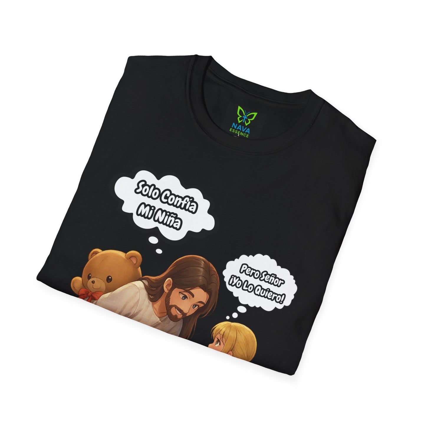 Faithful Inspiration T-Shirt, Christian Humor Tee, Spiritual Gift, Casual Everyday Wear, Family Reunion Shirt, Youth Group Apparel