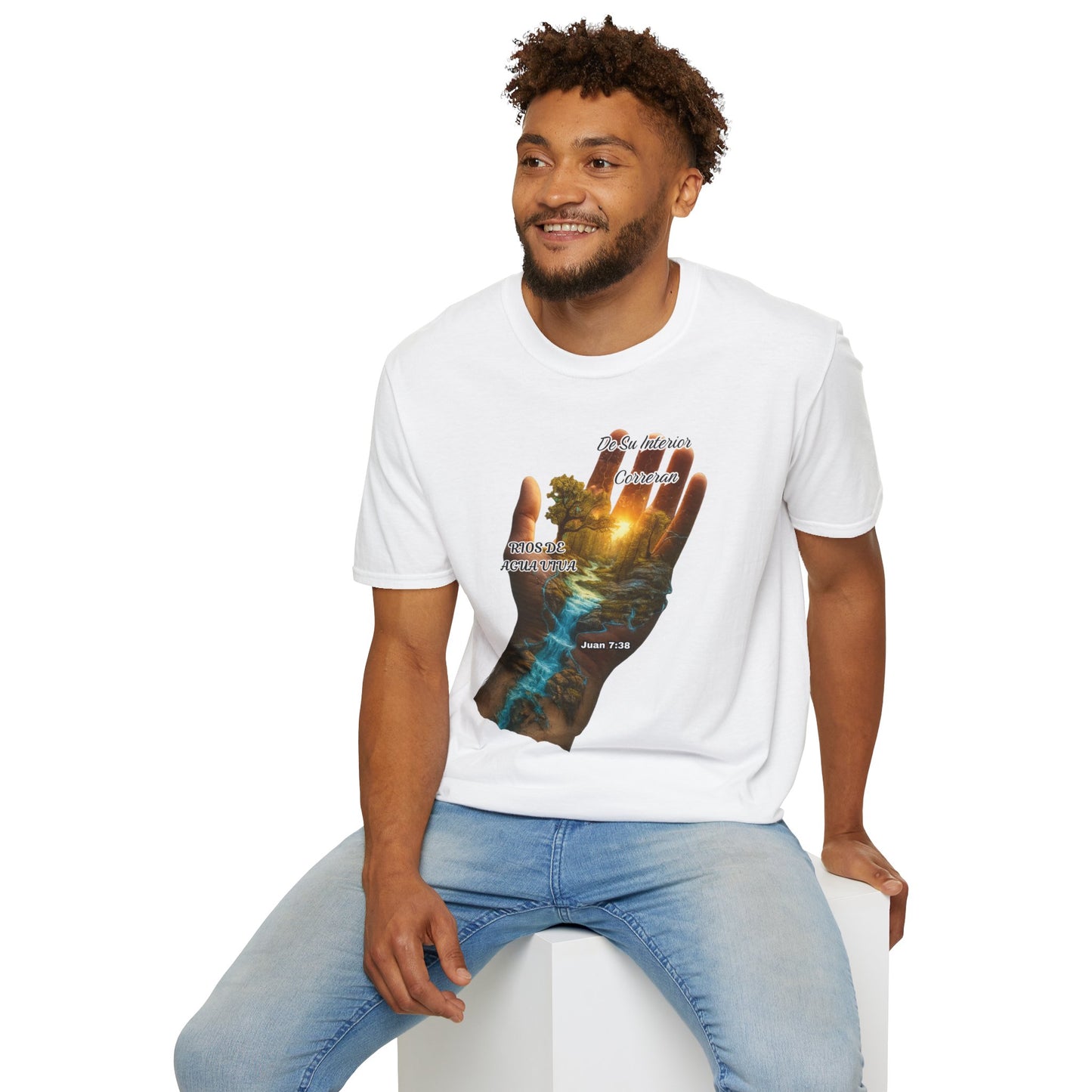 Nature-Inspired T-Shirt, Motivational Art Tee, Gift for Nature Lovers, Relaxed Fit Wear, Inspirational Quote Shirt
