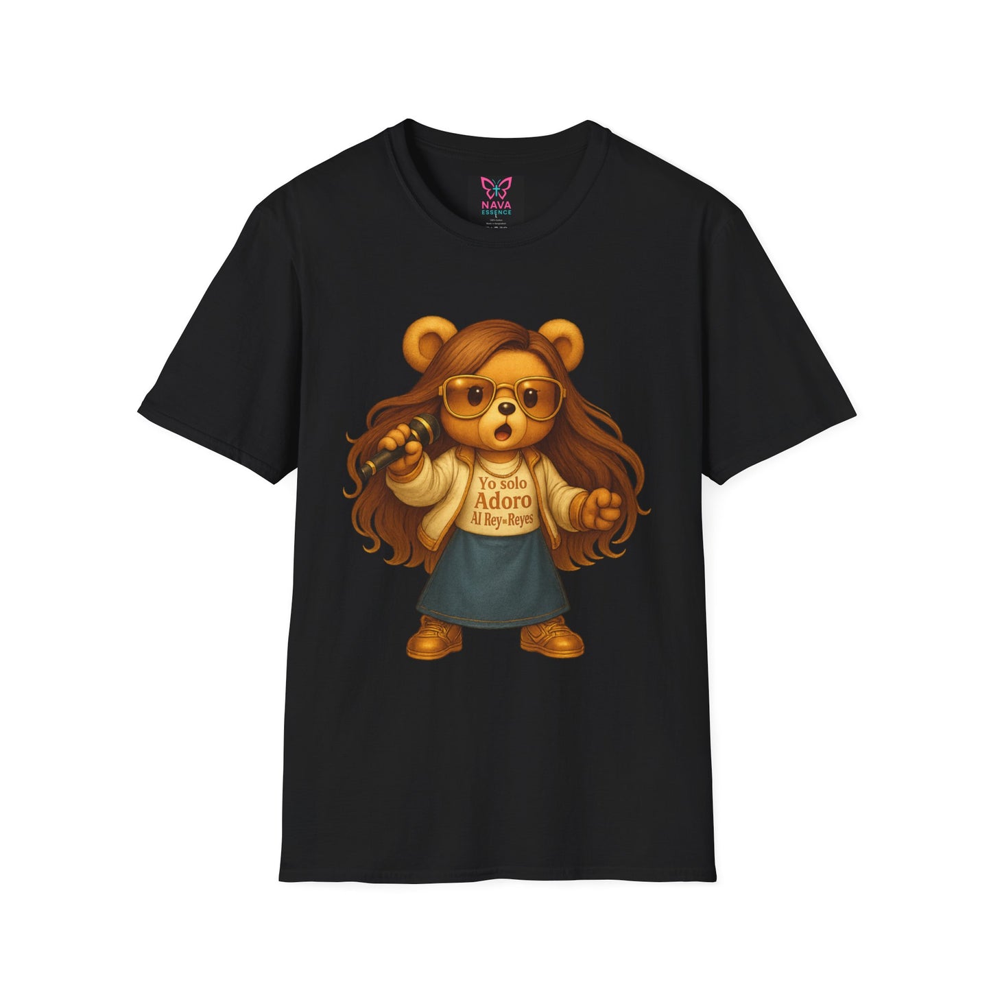 Trendy Graphic Tee, Cute Bear T-Shirt, Animal Lover Shirt, Gift for Friends, Casual Style Apparel