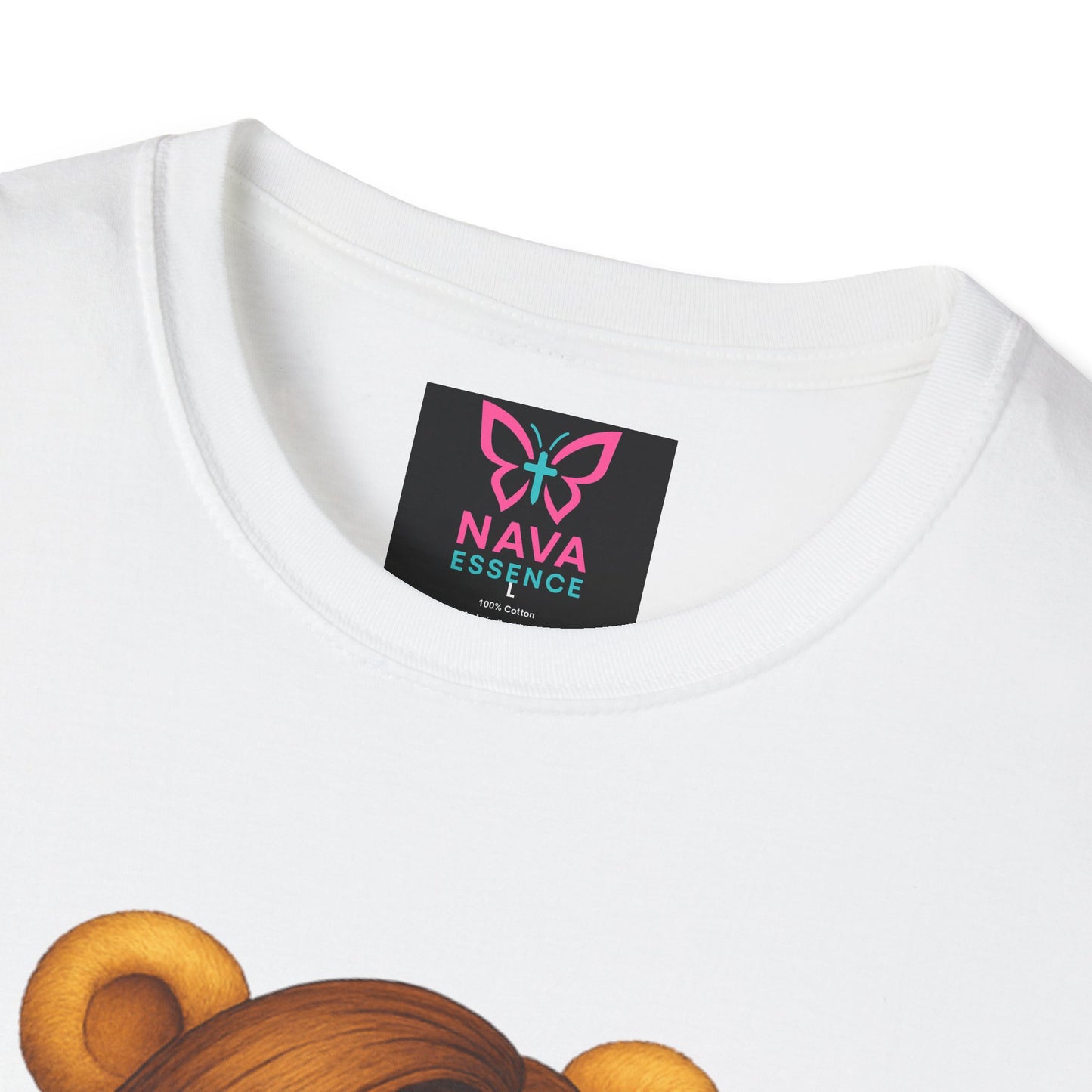 Trendy Graphic Tee, Cute Bear T-Shirt, Animal Lover Shirt, Gift for Friends, Casual Style Apparel