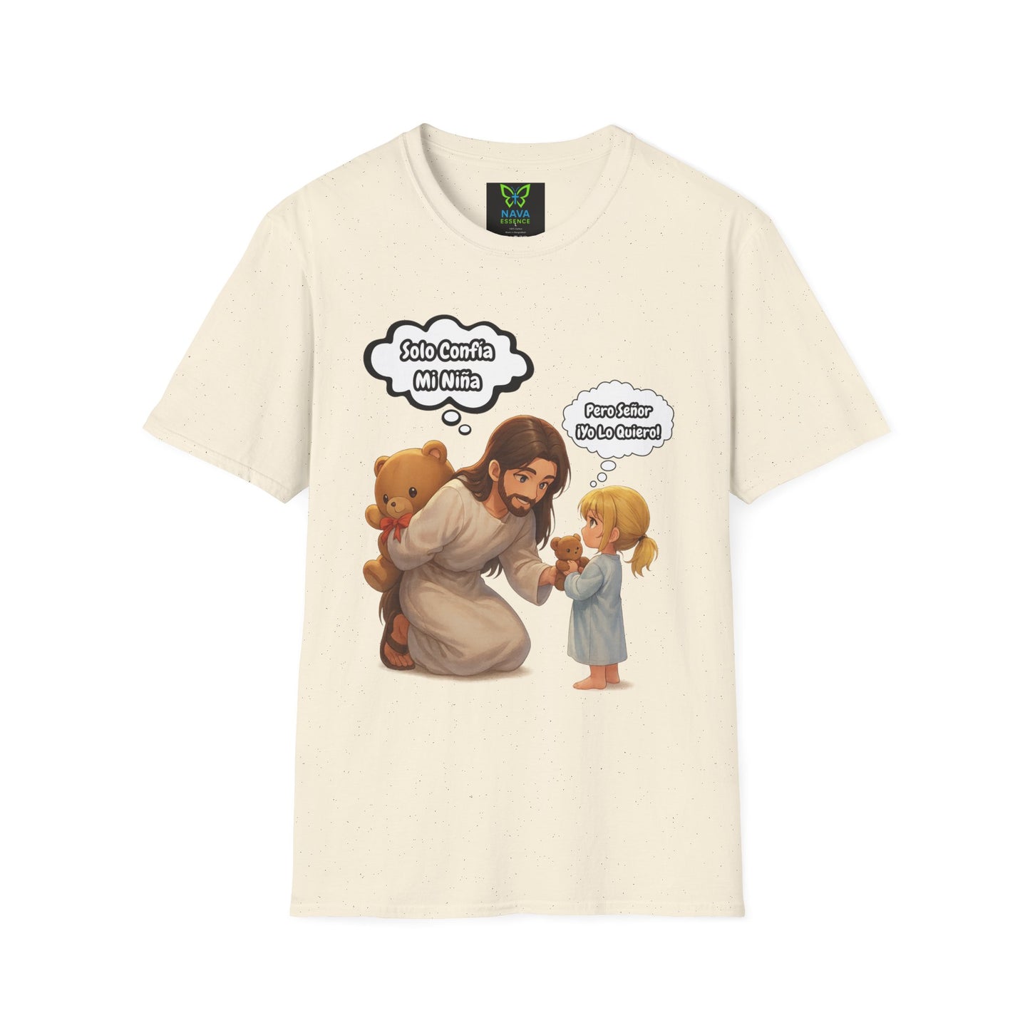 Faithful Inspiration T-Shirt, Christian Humor Tee, Spiritual Gift, Casual Everyday Wear, Family Reunion Shirt, Youth Group Apparel