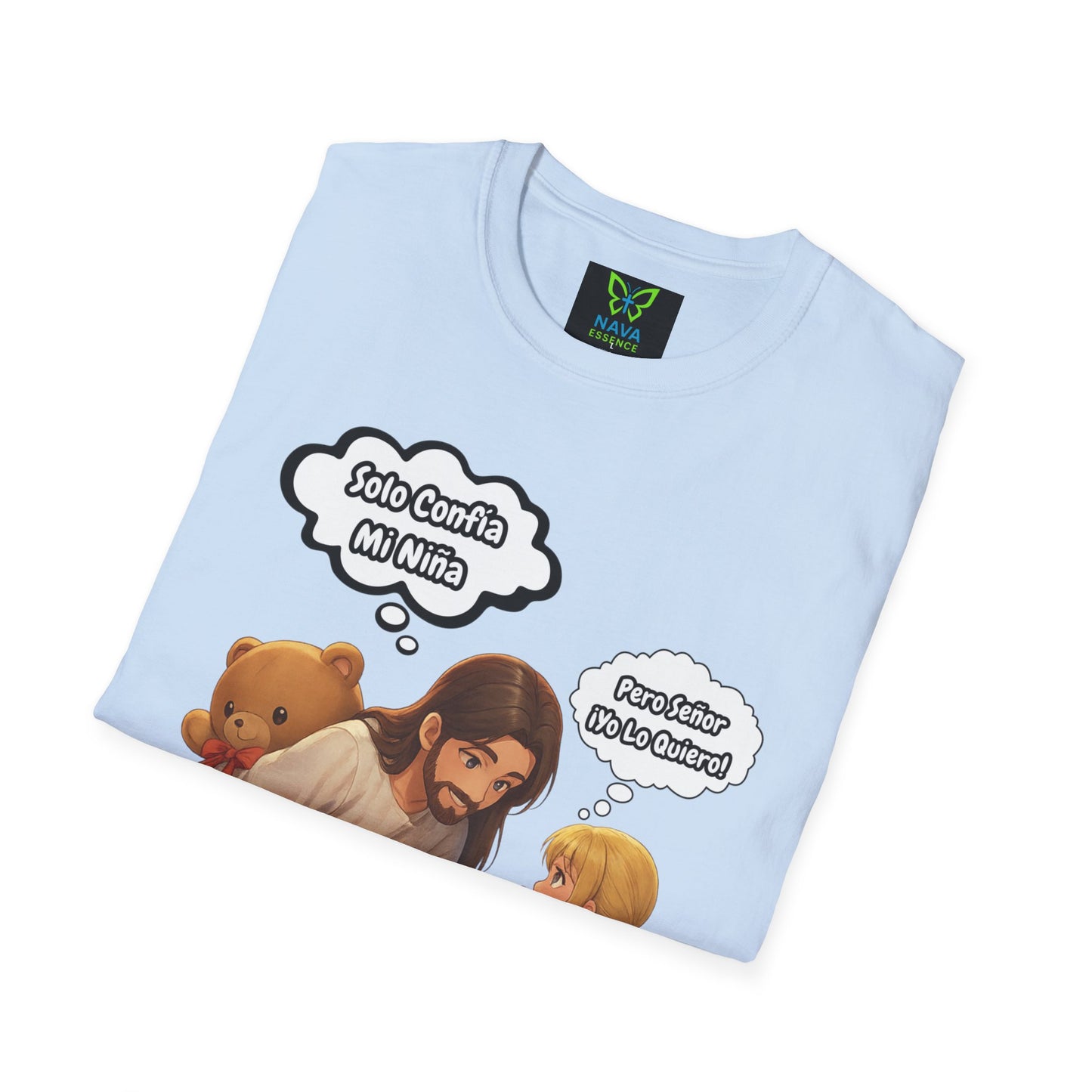 Faithful Inspiration T-Shirt, Christian Humor Tee, Spiritual Gift, Casual Everyday Wear, Family Reunion Shirt, Youth Group Apparel