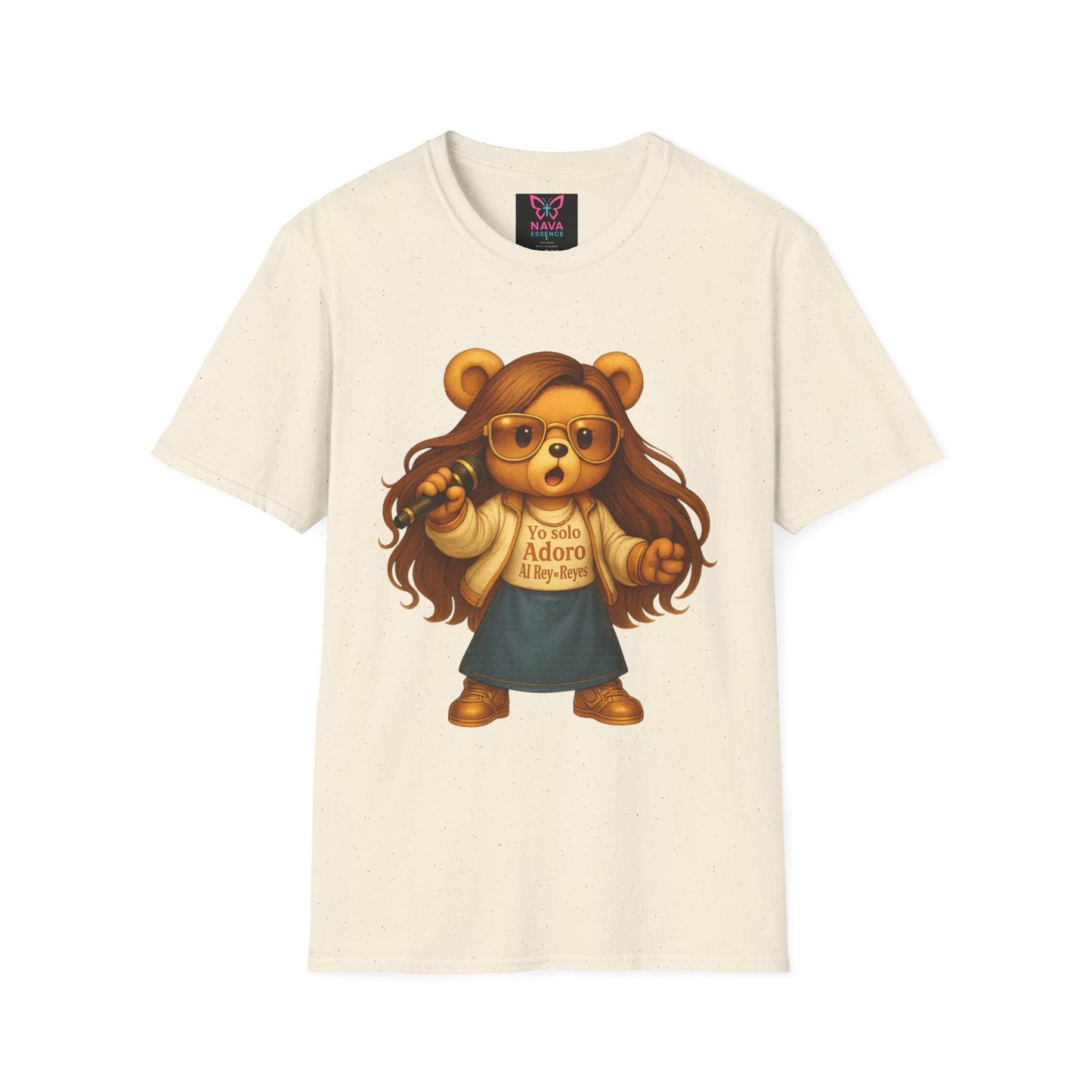 Trendy Graphic Tee, Cute Bear T-Shirt, Animal Lover Shirt, Gift for Friends, Casual Style Apparel