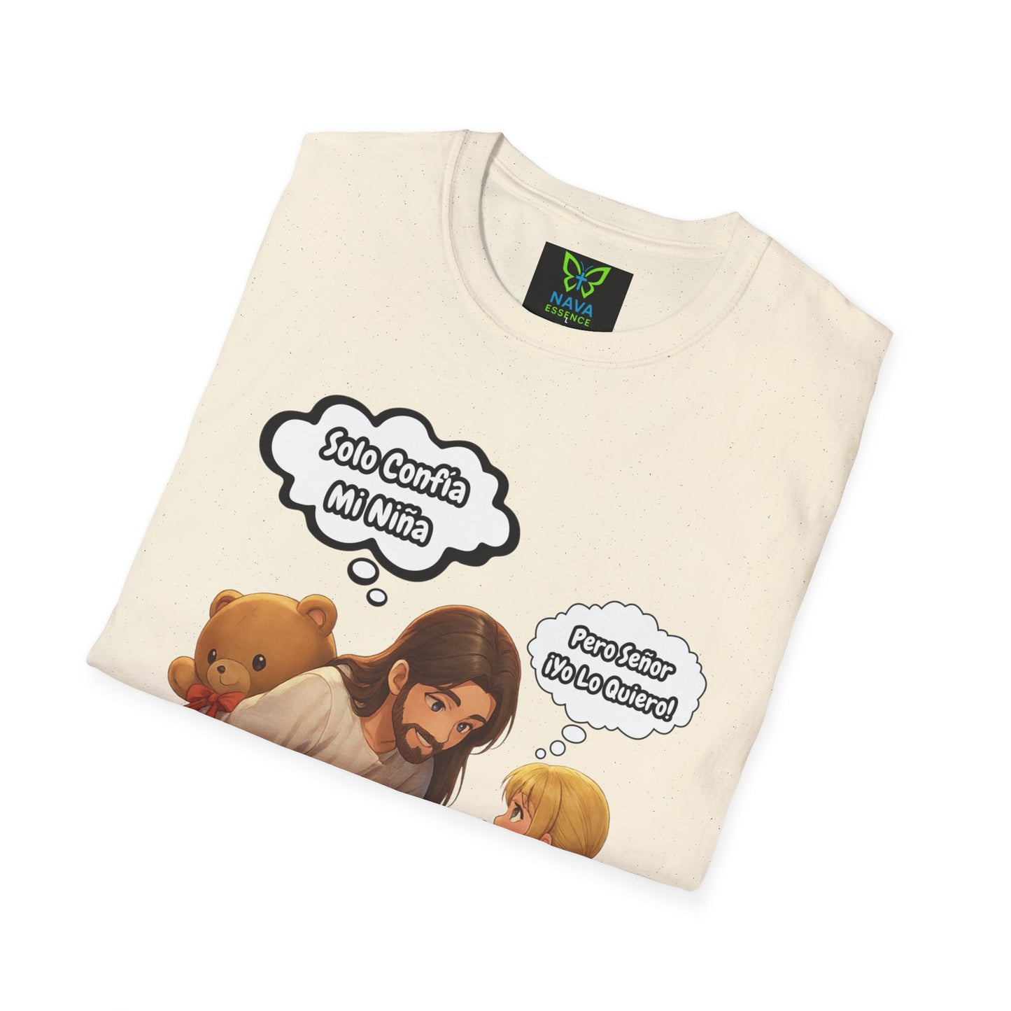 Faithful Inspiration T-Shirt, Christian Humor Tee, Spiritual Gift, Casual Everyday Wear, Family Reunion Shirt, Youth Group Apparel