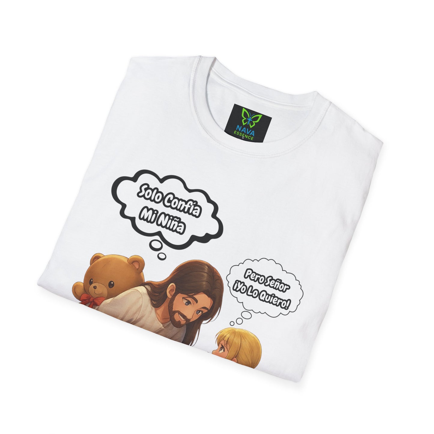 Faithful Inspiration T-Shirt, Christian Humor Tee, Spiritual Gift, Casual Everyday Wear, Family Reunion Shirt, Youth Group Apparel