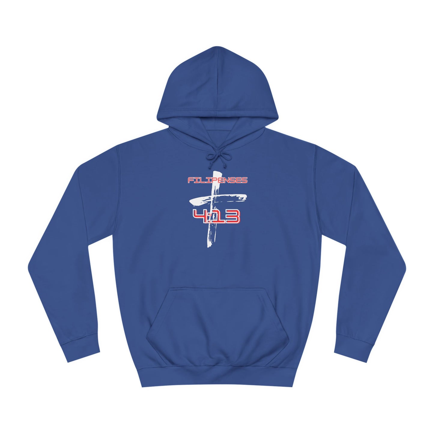 Men College Hoodie-- Filipenses 4:13