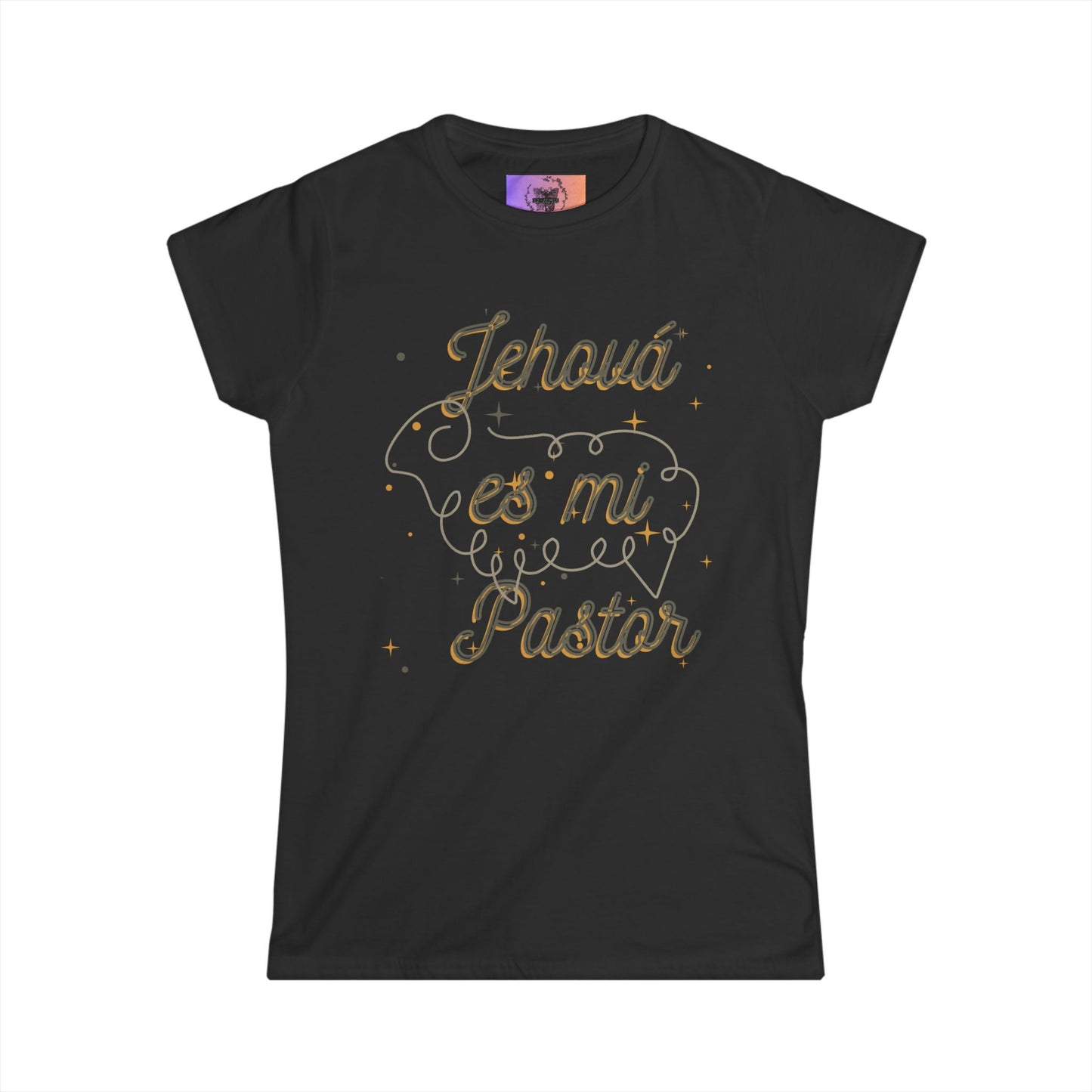 Women's Softstyle Tee-- Jehova Es Mi Pastor