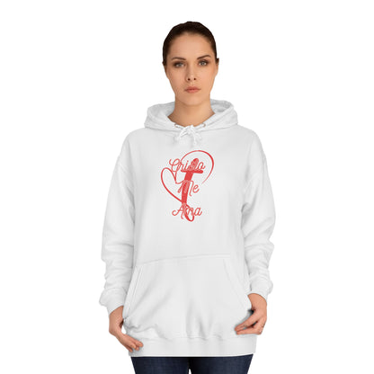 Women College Hoodie--C  risto Me Ama