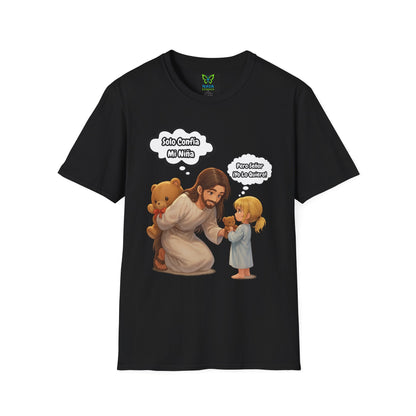 Faithful Inspiration T-Shirt, Christian Humor Tee, Spiritual Gift, Casual Everyday Wear, Family Reunion Shirt, Youth Group Apparel