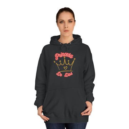 Women College Hoodie-- Princesa De Dios