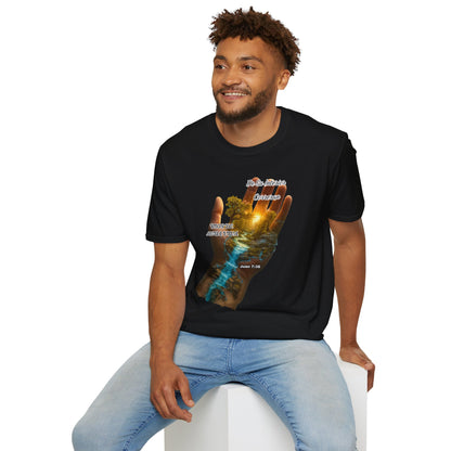 Nature-Inspired T-Shirt, Motivational Art Tee, Gift for Nature Lovers, Relaxed Fit Wear, Inspirational Quote Shirt