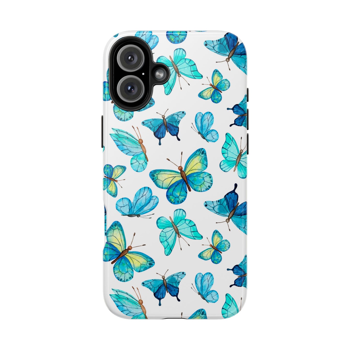 Mariposa Azul-Tough Phone Cases