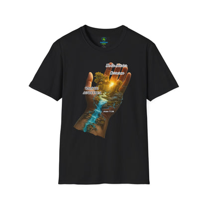 Nature-Inspired T-Shirt, Motivational Art Tee, Gift for Nature Lovers, Relaxed Fit Wear, Inspirational Quote Shirt