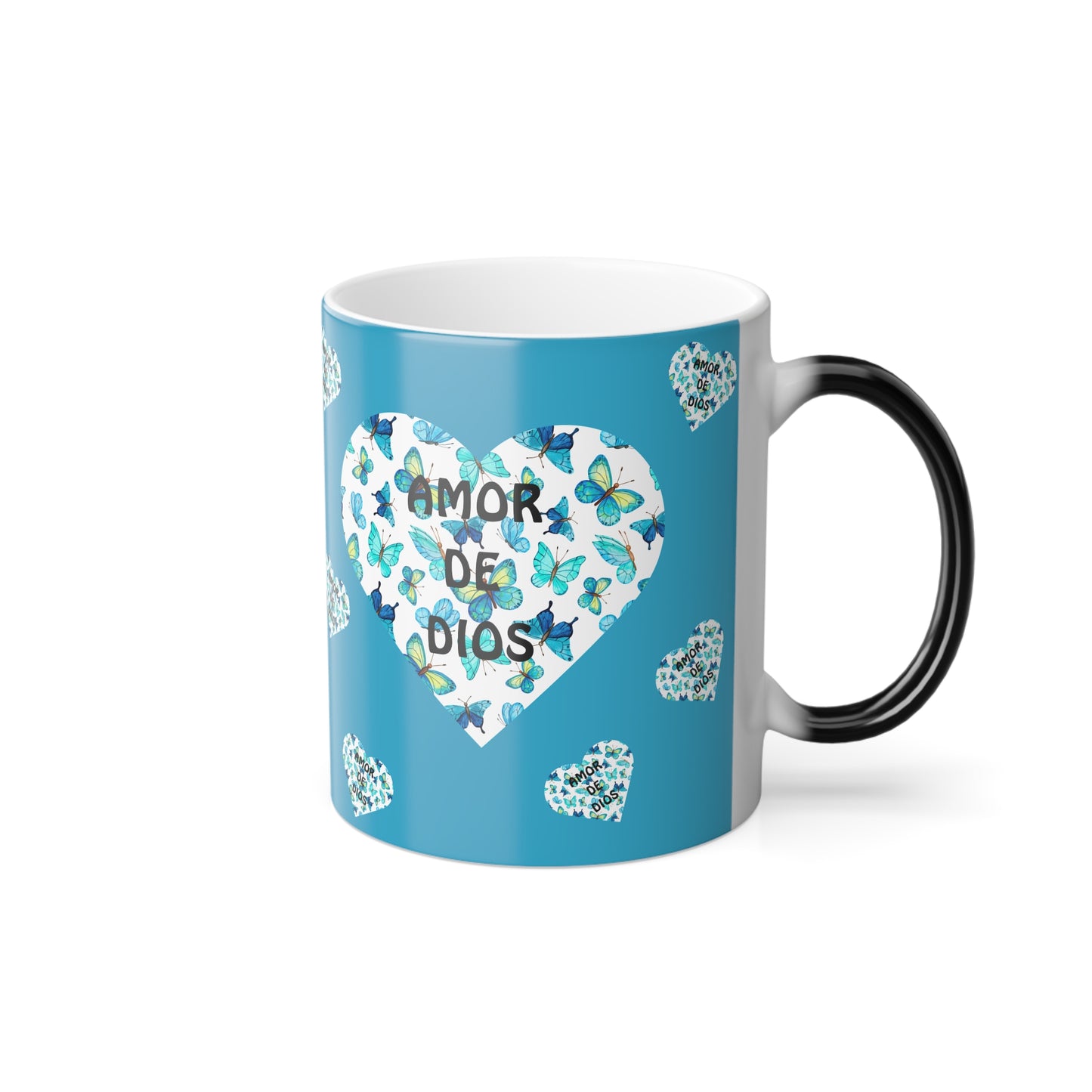 Amor De Dios-Color Morphing Mug, 11oz