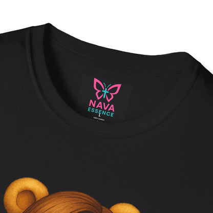Trendy Graphic Tee, Cute Bear T-Shirt, Animal Lover Shirt, Gift for Friends, Casual Style Apparel