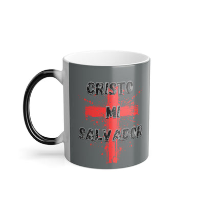 Cristo Mi Salvador-Color Morphing Mug, 11oz