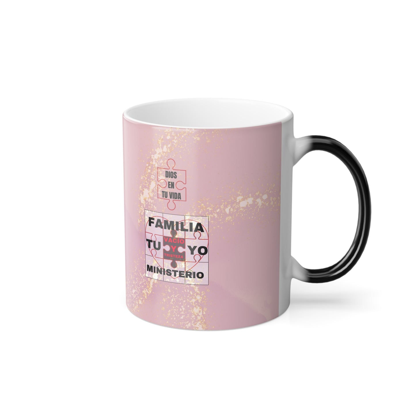 Dios En Tu Vida-Color Morphing Mug, 11oz