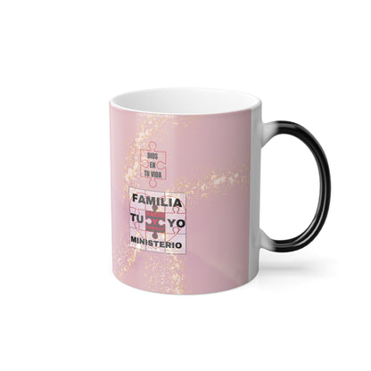 Dios En Tu Vida-Color Morphing Mug, 11oz