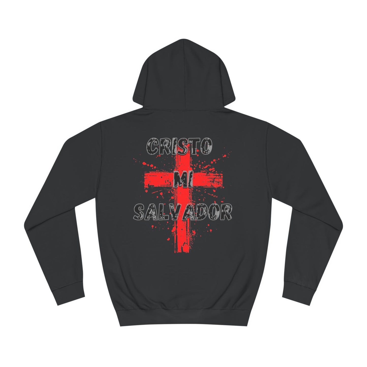 Men College Hoodie-- Cristo Mi Salvador