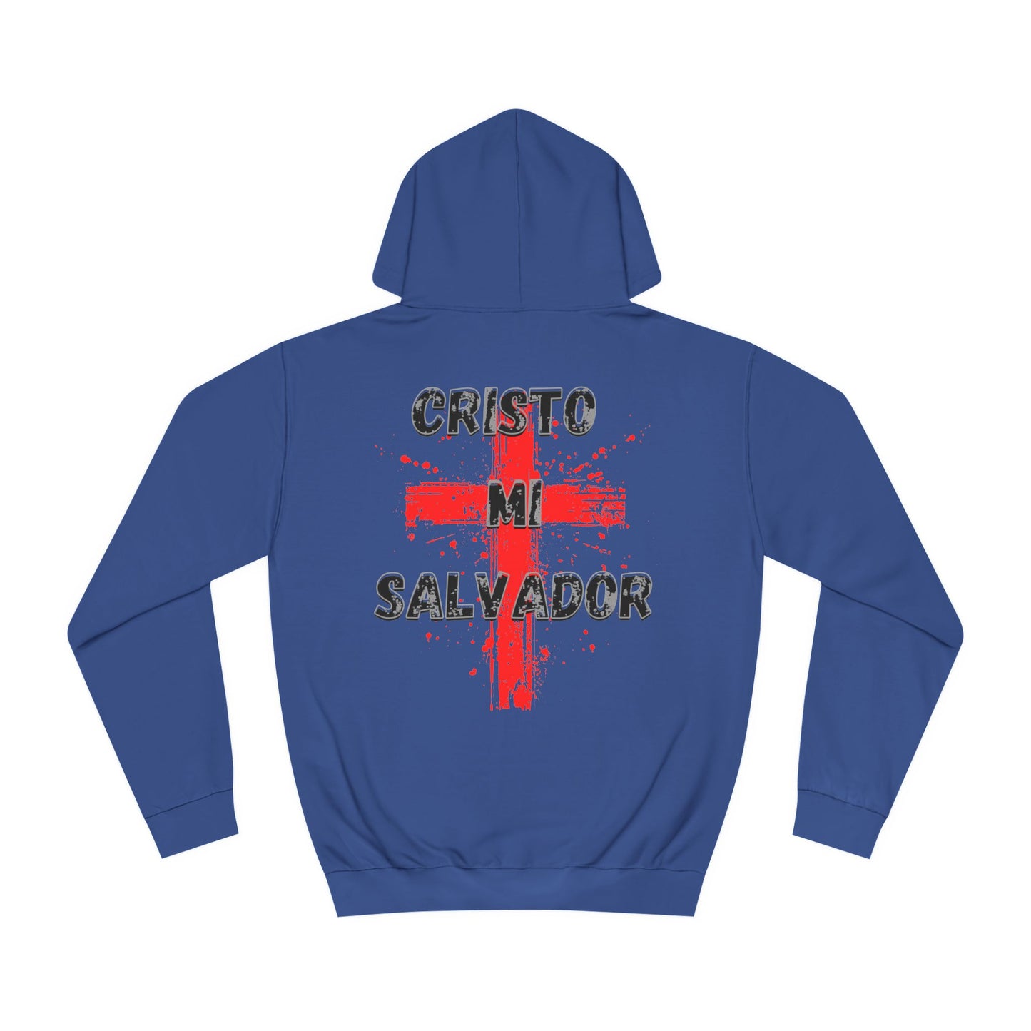 Men College Hoodie-- Cristo Mi Salvador