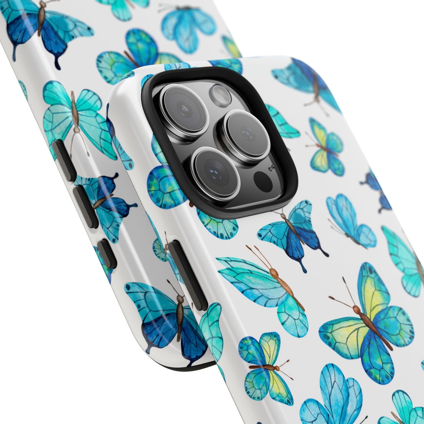 Mariposa Azul-Tough Phone Cases