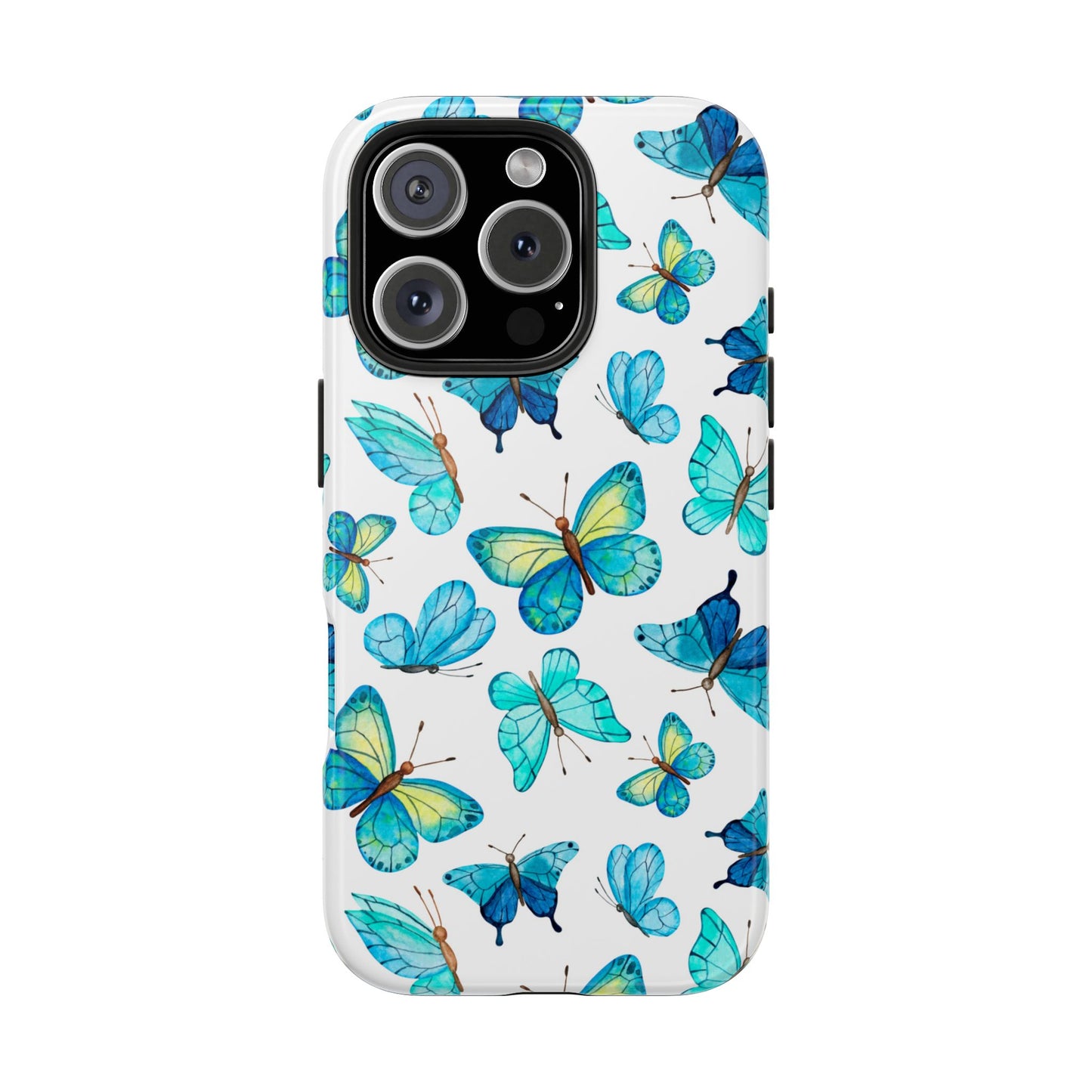 Mariposa Azul-Tough Phone Cases