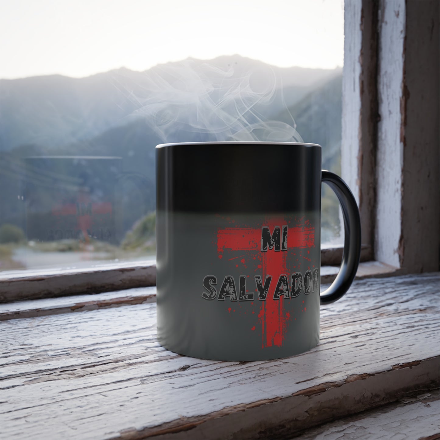 Cristo Mi Salvador-Color Morphing Mug, 11oz