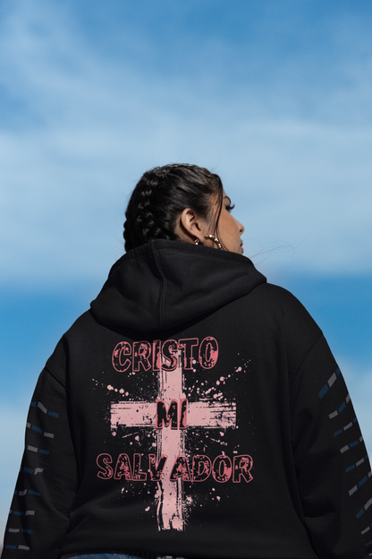 Women College Hoodie-- Cristo Mi Salvador