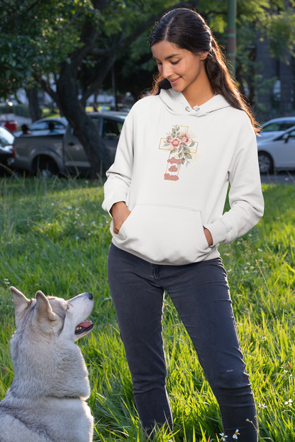 Women College Hoodie-- Amor De Cristo