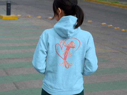 Women College Hoodie--C  risto Me Ama