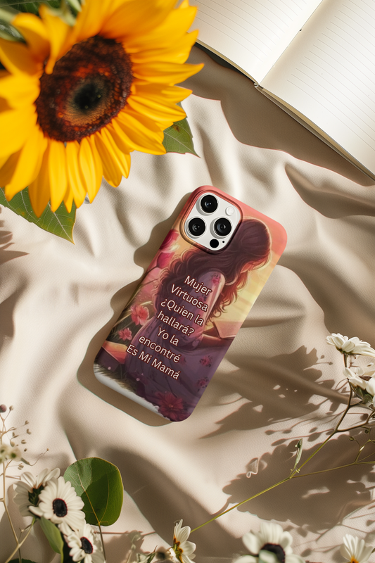 Tough Phone Cases-- Mujer Virtuosa Ma