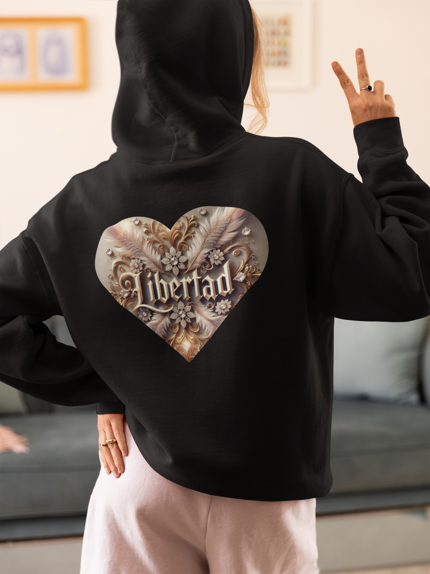 Women College Hoodie- Libertad