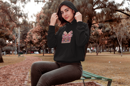 Women- College Hoodie-Amor