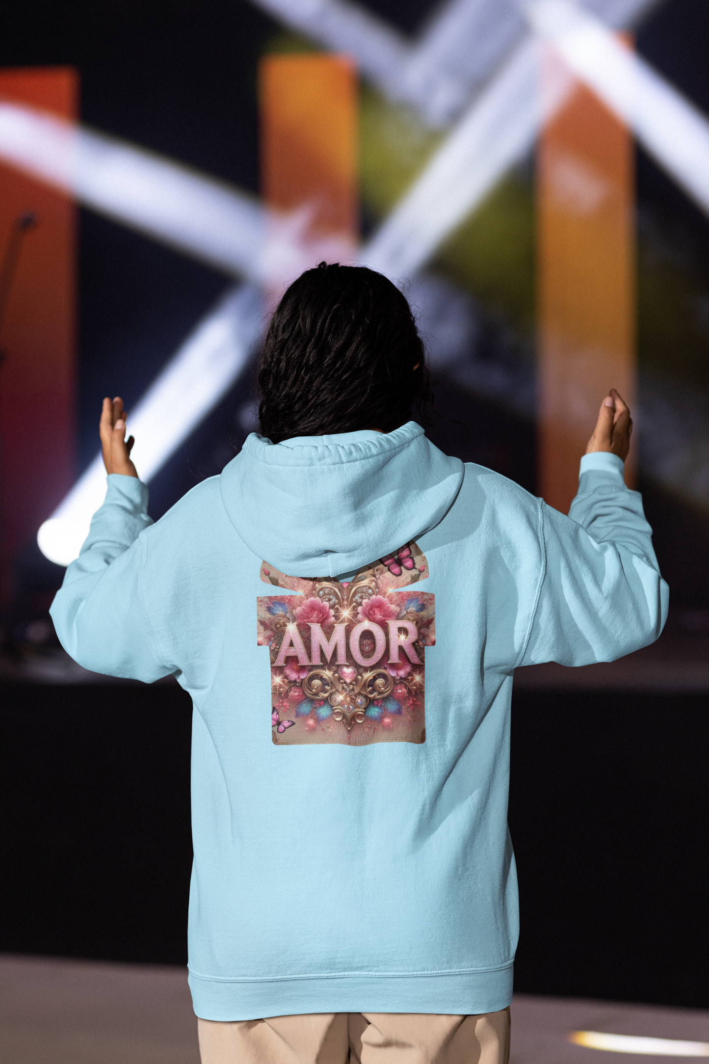 Women- College Hoodie-Amor