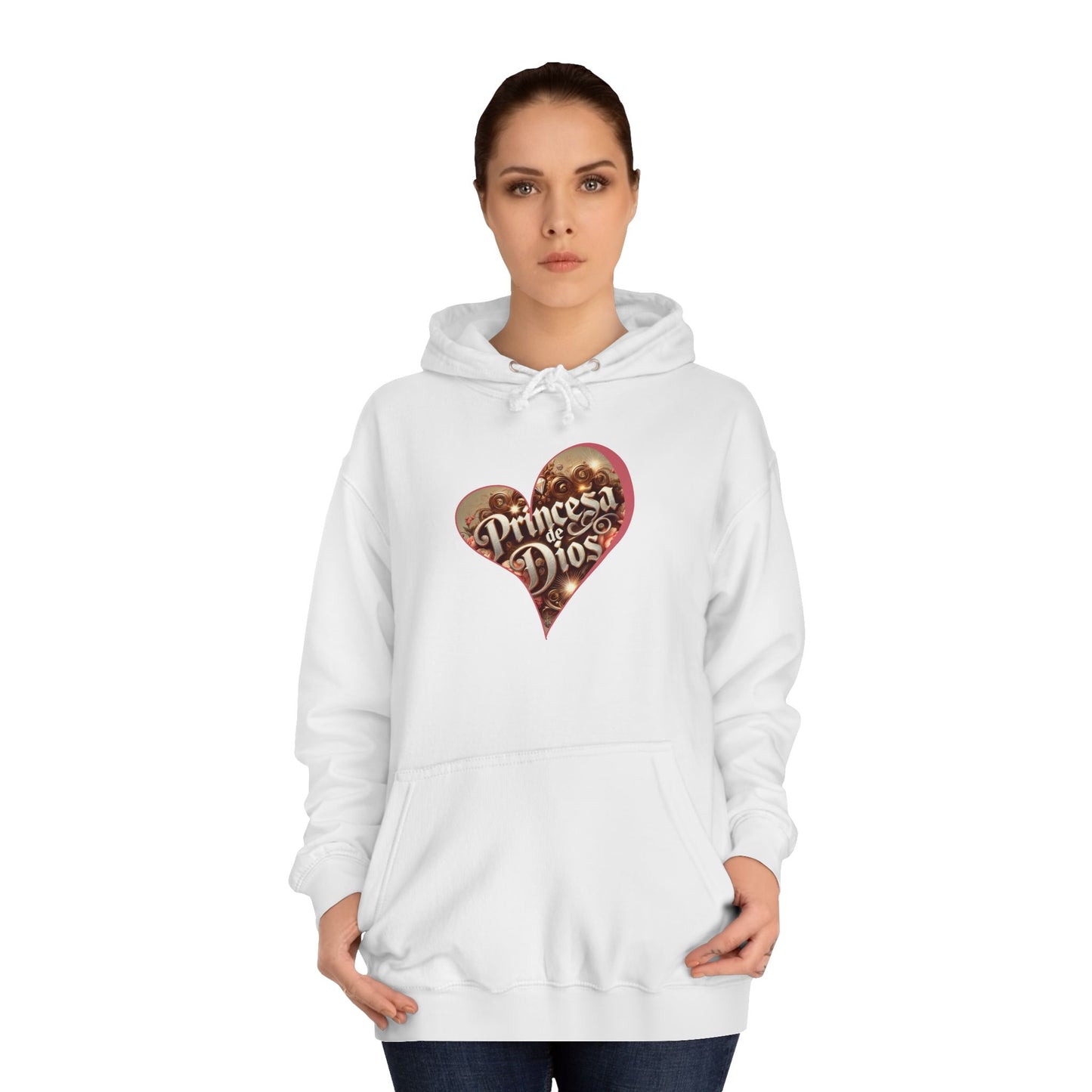 Women College Hoodie- Princesa De Dios