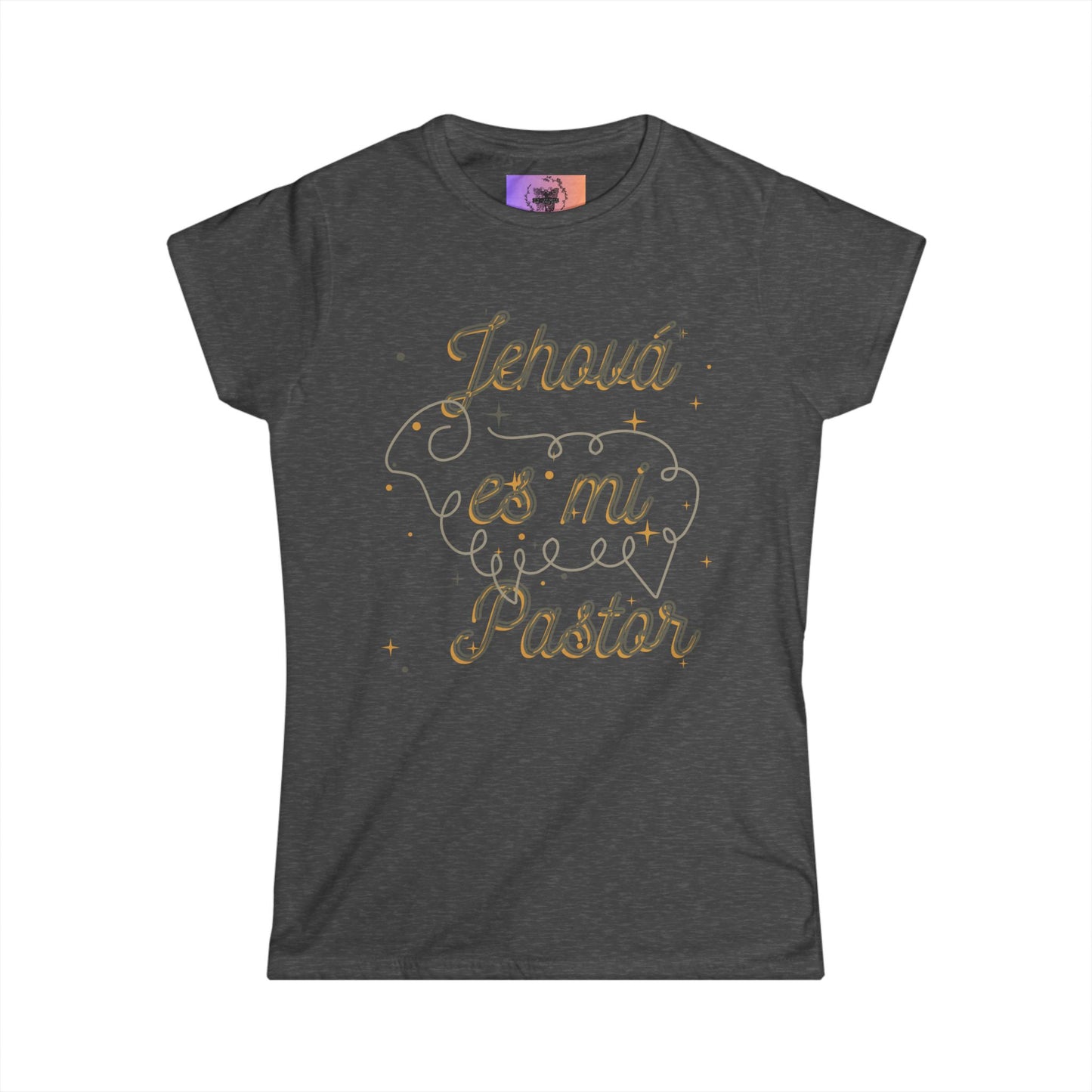 Women's Softstyle Tee-- Jehova Es Mi Pastor