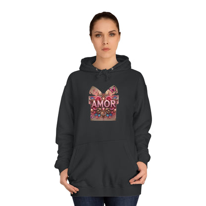 Women- College Hoodie-Amor