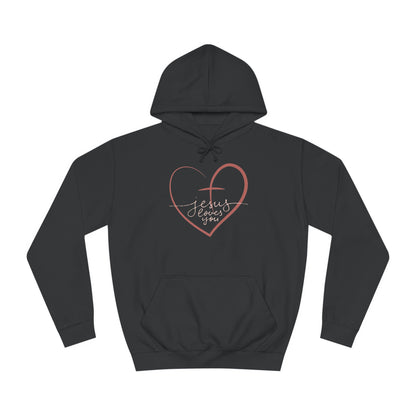 Women College Hoodie-- Jesus Loves you