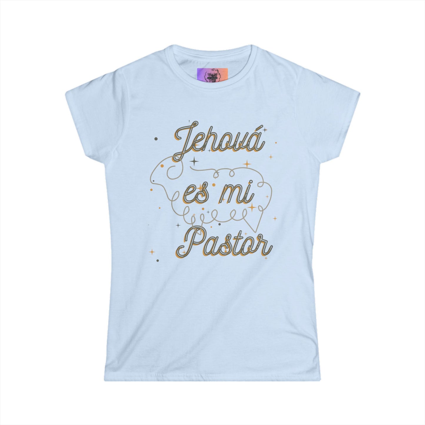 Women's Softstyle Tee-- Jehova Es Mi Pastor