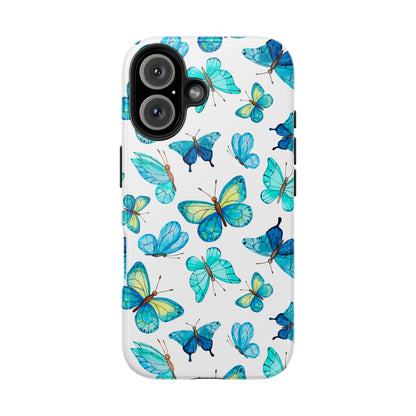 Mariposa Azul-Tough Phone Cases