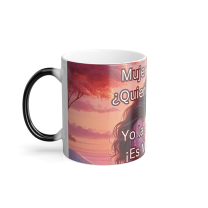 Mujer Virtuosa 2-Color Morphing Mug, 11oz --Mujer Virtuosa Ma