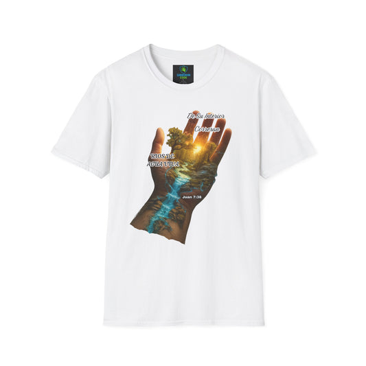 Nature-Inspired T-Shirt, Motivational Art Tee, Gift for Nature Lovers, Relaxed Fit Wear, Inspirational Quote Shirt