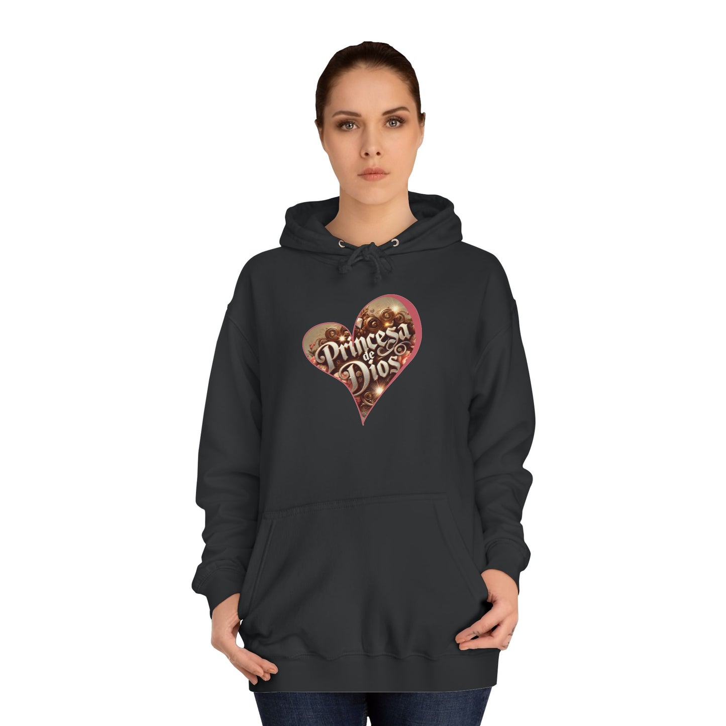 Women College Hoodie- Princesa De Dios