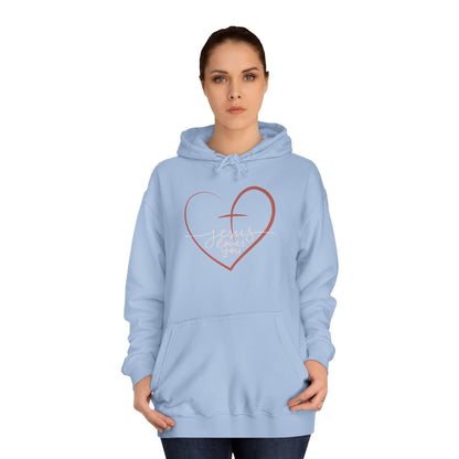 Women College Hoodie-- Jesus Loves you