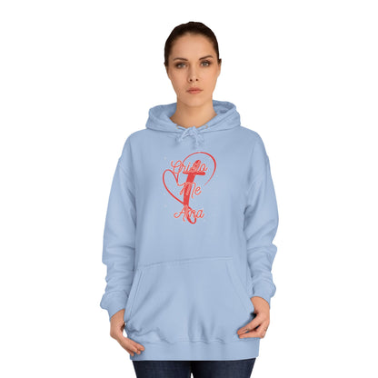 Women College Hoodie--C  risto Me Ama