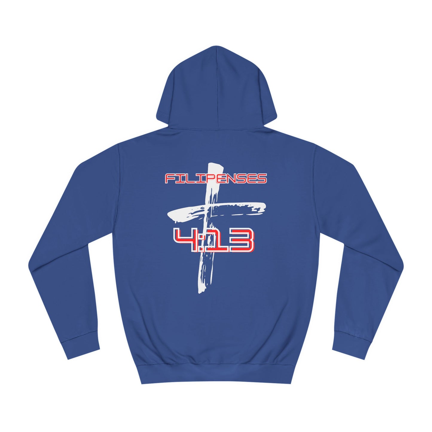 Men College Hoodie-- Filipenses 4:13