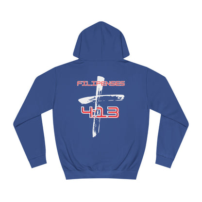 Men College Hoodie-- Filipenses 4:13