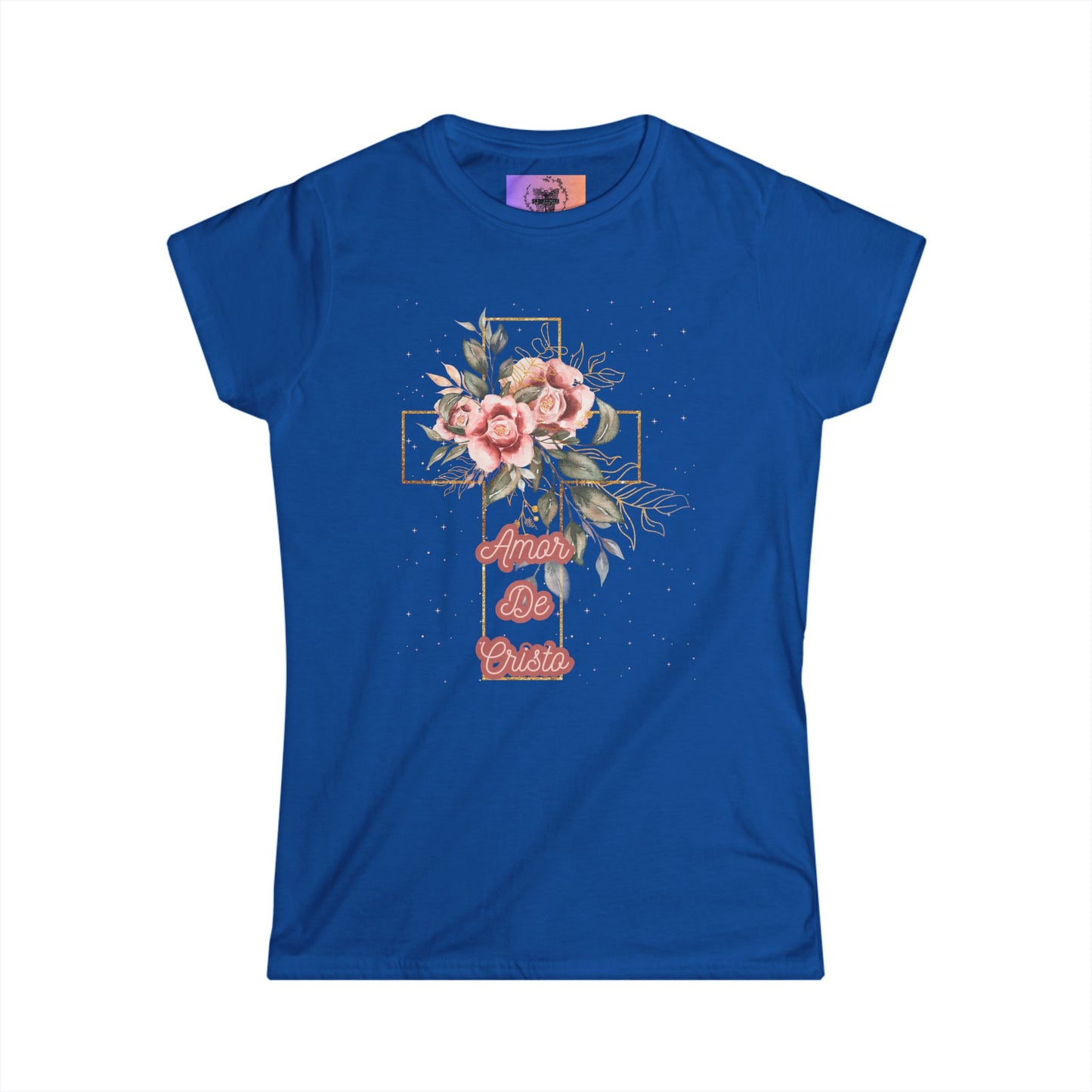 Women's Softstyle Tee-- Amor De Cristo