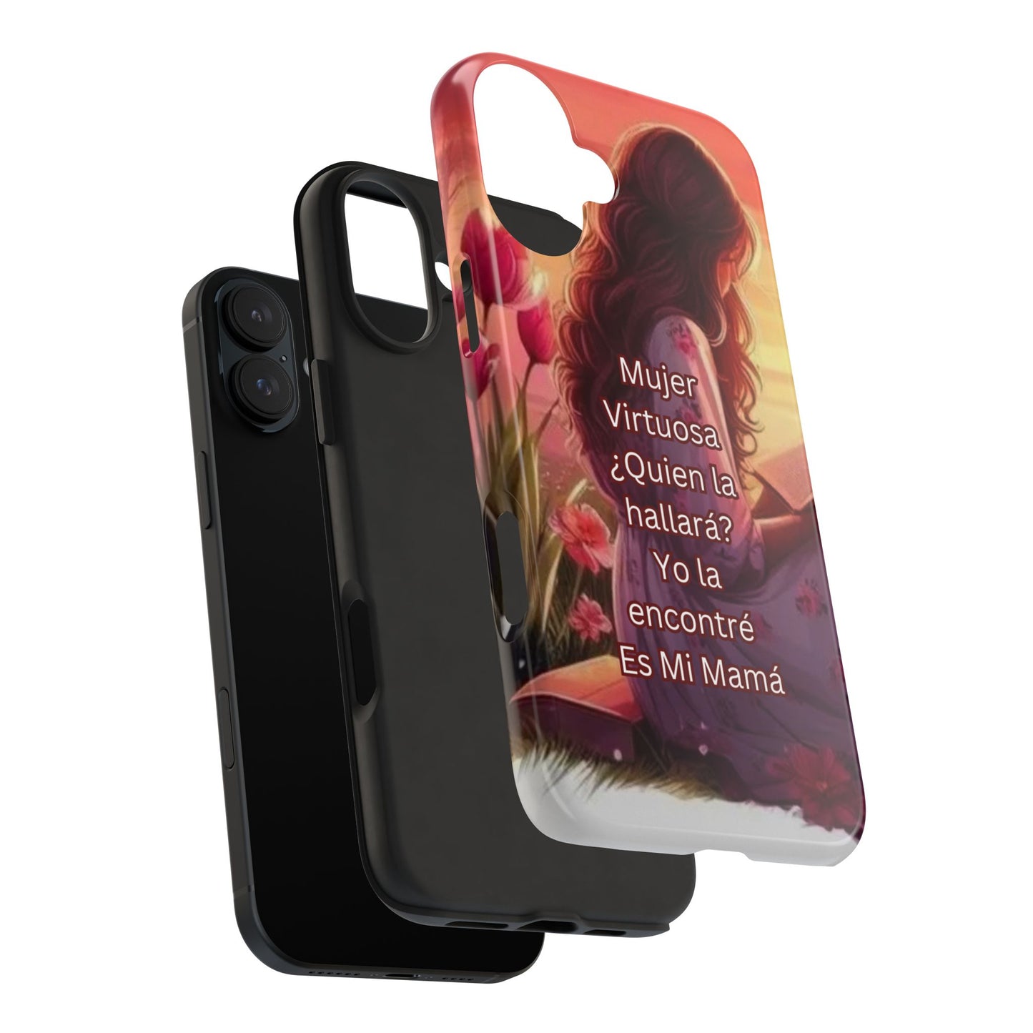 Tough Phone Cases-- Mujer Virtuosa Ma